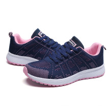 Wholesale women white casual walking running sport shoes men flat comfortable sneakers for unisex breathable